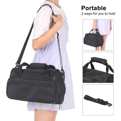 Hairdressing Bag Barber Scissor Bag Large Capacity Hair Stylist Cosmetic Organizer Grooming Toiletry Travel Bag Makeup Case