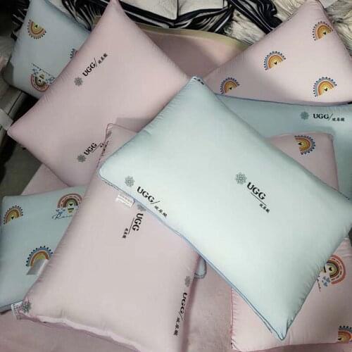 Hot melt cotton pillow single cervical pillow adult neck guard wash pillow core wedge pillow cold pillow cute pillow
