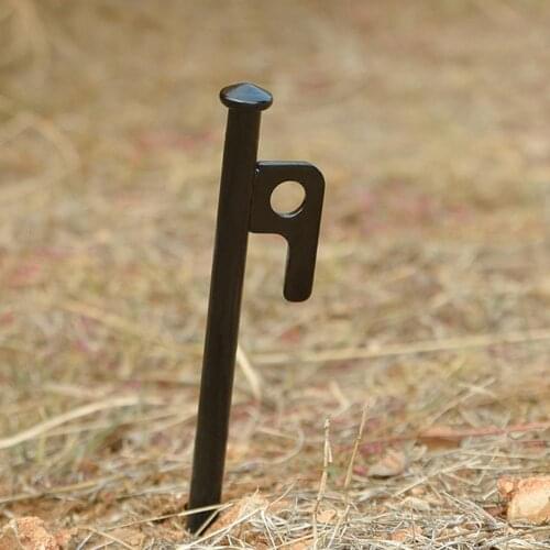 Portable 20-40cm Tent Pegs Pin Voyage Outdoor Heavy Duty Steel Awning Canopy Tarp Tent Steel Stakes Pegs Nail For Camping