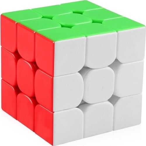 ZCUBE NON Sticker Speed 3x3x3 Magic Cube Magico Educational Brain Teaser Educational Toys For Children Adult