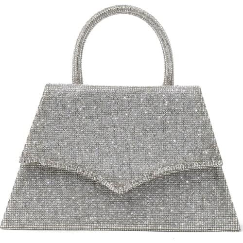 Ladies Vintage Evening Bags Full Diamond Designer Girls Evening Handbags SBN666