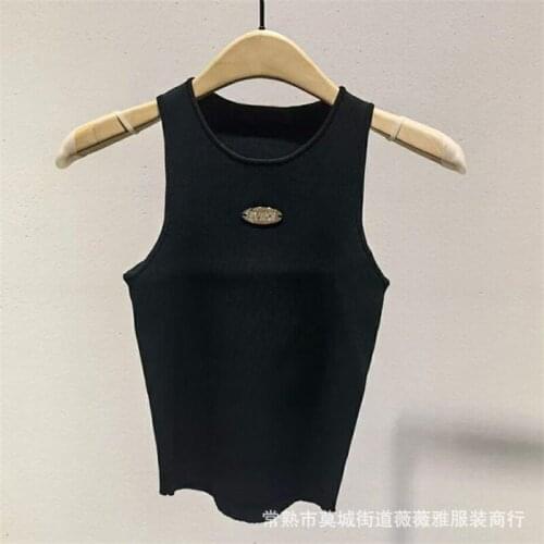 2021 New Summer Casual Ladies Vest Print High Quality Women Waistvest Slim Fit Fashion Elegant Cottton Female Gilet T592