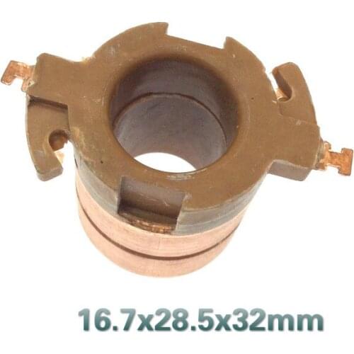 16.7x28.5x32mm for Heavy truck cargo generator copper head rosette slip ring collector