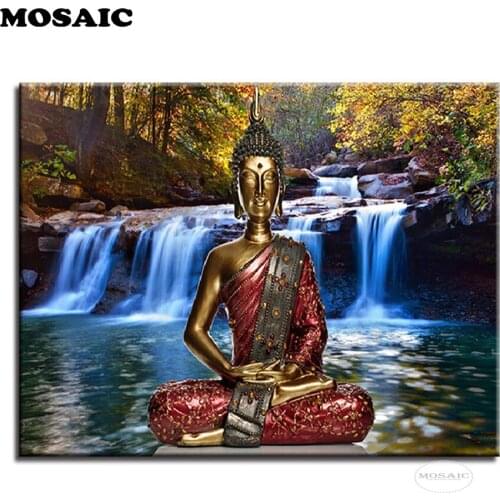 Custom,5D,DIY,Private,Photo,Buddha Diamond Painting,Mosaic Diamond Embroidery,Cross Stitch,Crafts,Memorable Gift B128