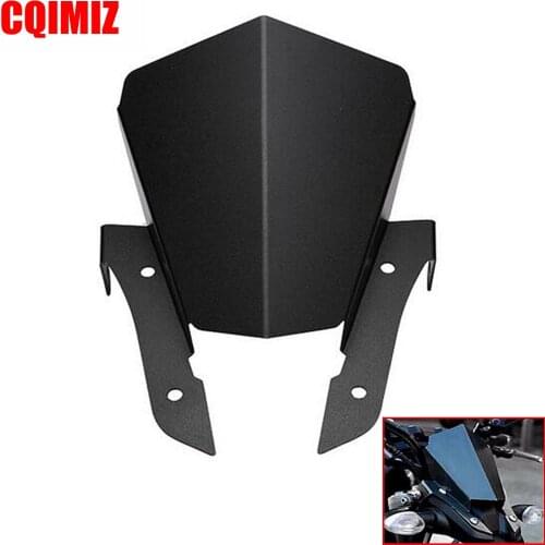 Aluminum Motorcycle Windshield Windscreen For Yamaha MT07 2013 2014 2015