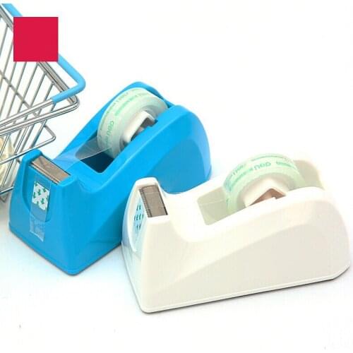 Adhesive Tape Holder Small Size Adhesive Tape Holder Cutter Lovely Office Stationery Adhesive Tape Holder Tape Paper Holder