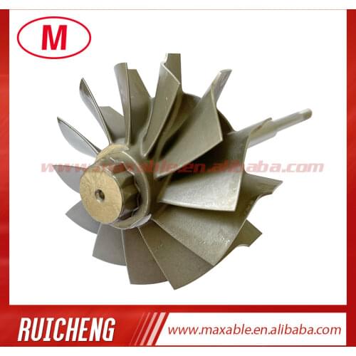 HE551V HE551 75.00/86.00mm 12 blades turbine wheel&shaft/turbo wheel for turbocharger