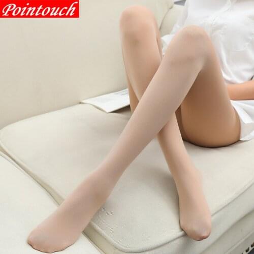 POINTOUCH Sexy Autumn Tights Spring Stockings 120 Denier High Elastic Underwear Women Lingerie Pantyhose Long Thigh For Girl