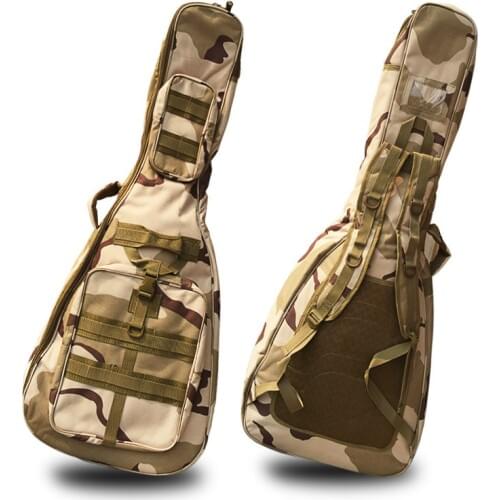 40/41 Inch Guitar Bag 10mm Thick Sponge Soft Case Gig Bag Backpack Oxford Waterproof Guitar Cover Case with Shoulder Straps