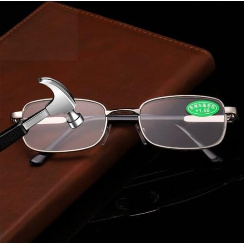 Natural crystal Glass Lens reading glasses for men women anti-fatigue comfortable high definition glasses Diopter Eyeglasses