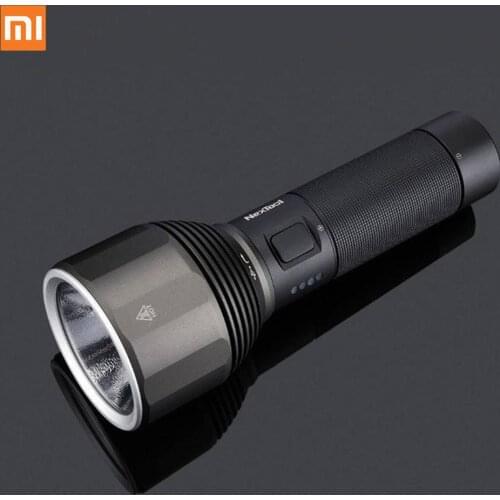 Original Youpin NexTool 2000lm flashlight 380m Searching Torch 5 Modes IPX7 rechargeable waterproof LED flashlight type-C