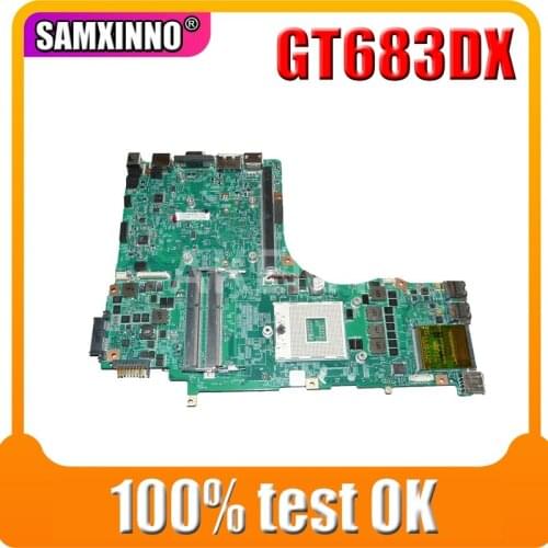 SAMXINNO For MSI GT683DX GT683DXR GT683R GT683R Laptop Motherboard HM67 MS-16F21 REV:1.0 VER 1.1 VER:1.2 VER:2.0 MB 100% Tested