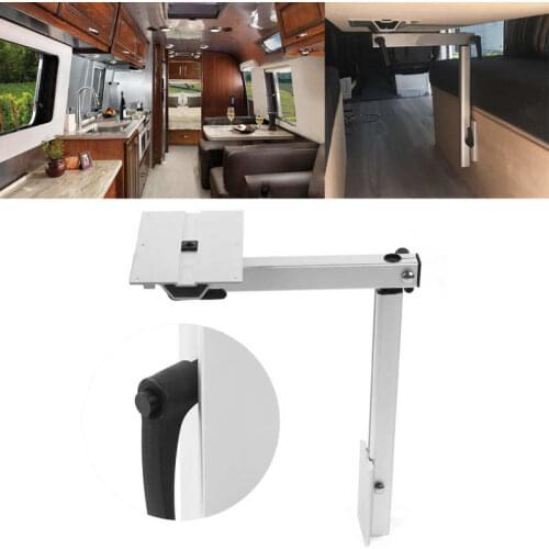Removable Laptop Table Leg Bracket 360 Degrees Rotatable Adjustable for RV Caravan Motorhome rv styling