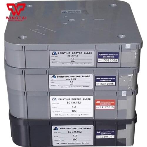 Sweden AM Doctor Blades For High Speed Printing Machine 250~350m/min