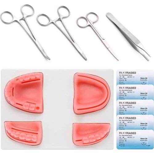 Dental Suture Practice Kit Oral Dental Suture Surgical Training Kit Oral Model for Dental Students Oral Suture Training
