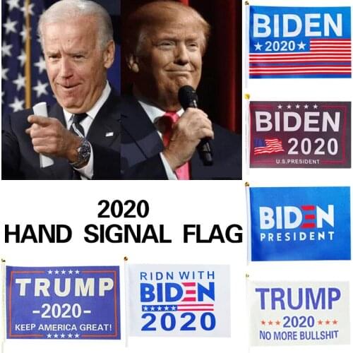 Trump Joe Biden 2020 Flag for President Keep America Great Outdoor Decor American President Banner Biden Fans (90X150 CM)