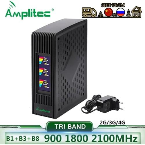 900 1800 2100 GSM Repeater 2G3G4G Cellular Signal Amplifier LTE 4G DCS Mobile Signal Booster 4G Repeater Cellular Amplifier Host