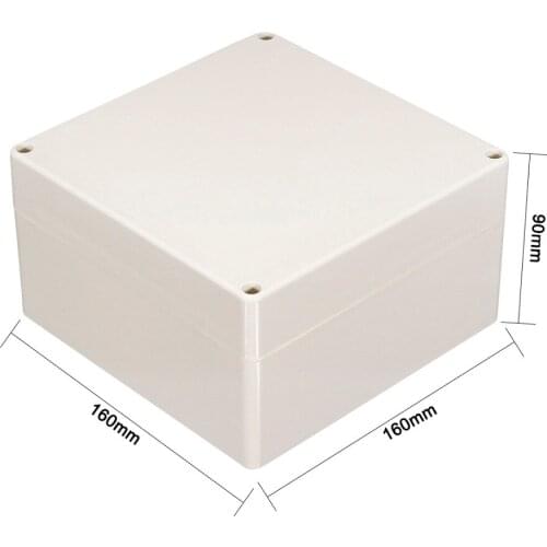 Uxcell Plastic IP65 Waterproof Junction Box DIY Outdoor Electrical Box Cable Branch Case 158x90x40mm Wire Junction Boxes