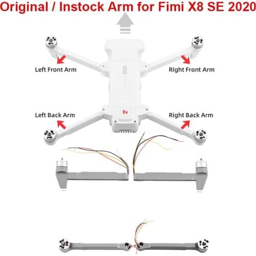 Brand New Repair Spare Parts for FIMI X8 SE 2020 Drone Left Right Front Rear Back Motor Arm Leg Replacement Accessories