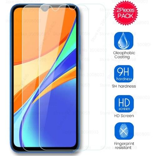 2PCS Protective Glass For Xiaomi Redmi 9A 9C 9 Redmi9 A C A9 C9 Redme Redmy Readmi Note 9S Not 9 Pro Note9s Note9Pro Phone Films
