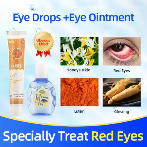 Eyesight Eye Drops Medical Cleanning Eyes Detox Relieves Dry Eyes Discomfort Cataract Eye Drops Relax Massage Eye Care 12ml