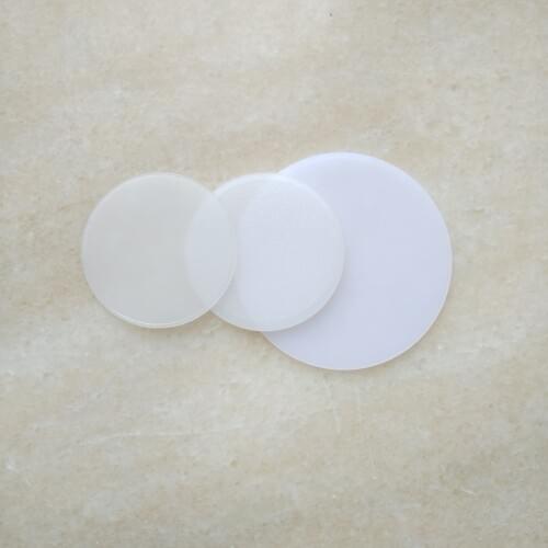 10 pieces/lot D35/42/50/65/70/92/110mm dull polish acrylic Lens Glass cove disk disc. lampshade for downlight flashlight use