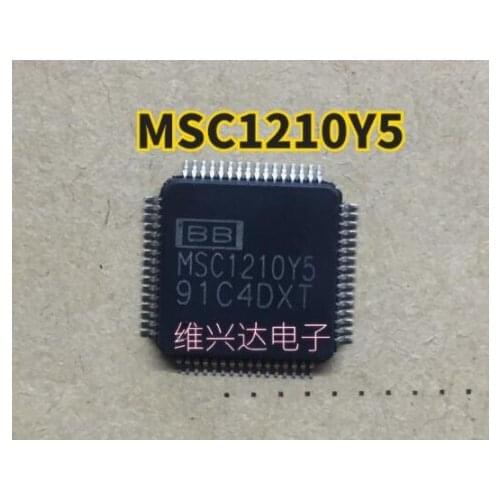 10PCS/LOT MSC1210Y5 MSC1210Y5PAGT TQFP64 100% New Original