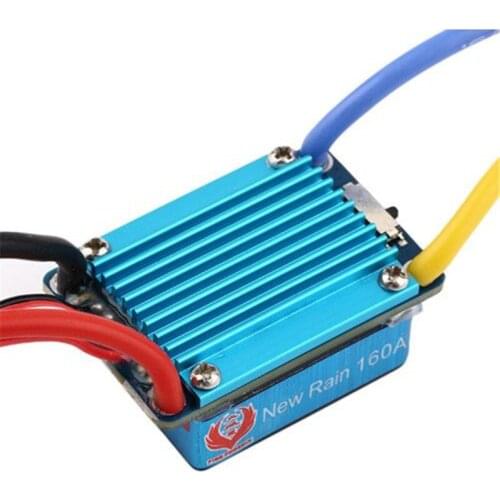 2pcs Waterproof Brushed ESC 160A 3S with 5V 1A BEC XT60 Plug For RC Boat 1/12 RC Car 370 380 385 390 Motor