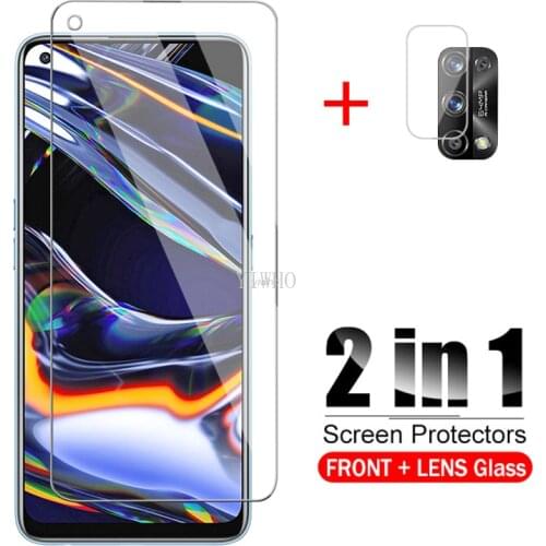 2 in 1 Realme 7Pro screen protector +camera glass for oppo realme 7 pro RMX2151 RMX2103 RMX2170 tempered glass film