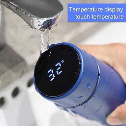 Intelligent Stainless Steel Cup Temperature Display LED Vacuum Flasks Travel Car Soup Coffee Mug Thermos Water Bottle