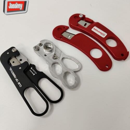 Jassinry colorful designs Pool cue tip knife plastic/metal Billiard cue tip cutting knife Billiards accessories