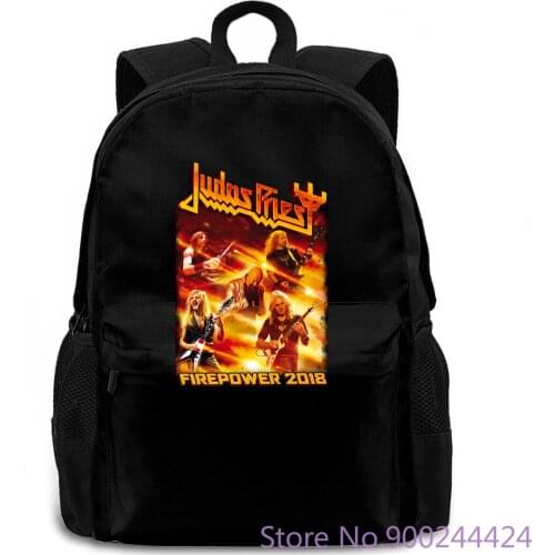 JUDAS PRIEST FIREPOWER TOUR DATES to Print Mens Hot Animal women men backpack laptop travel school adult student