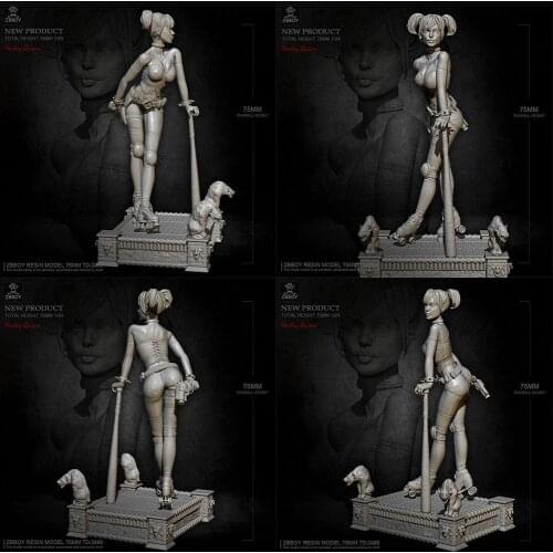 75mm 1/24 Resin Figure Kits Model Self-assembled Used Hot Collection 2021 As Own Your X7E2