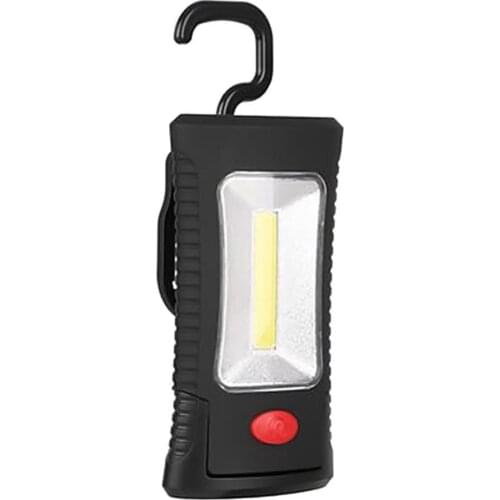 Outdoor COB LED Magnetic Work Flashlight Emergency Light Camping Lamp with Hook camping equipment
