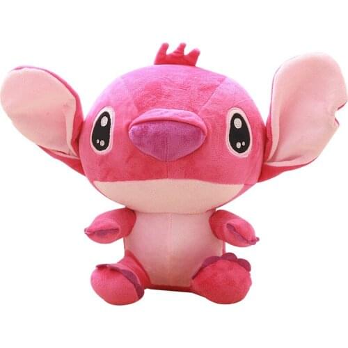 New 20cm 30cm 40cm Plush Toys for Boys Stitch Doll Cute Soft Miniature Dollhouse 3d metal Puzzle figuras De coleccion Spielz