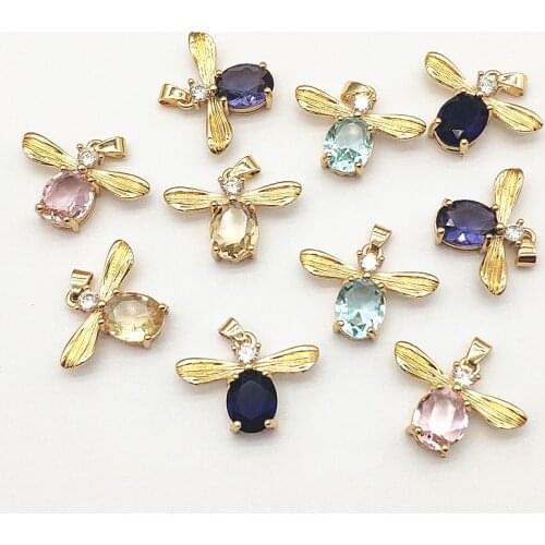 New Arrival! 21x23mm 50pcs Cubic Zirconia Crystal Charm For Handmade Necklace Earring Parts DIY Accessories,Jewelry Findings