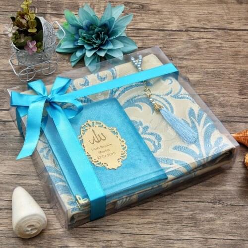 GREAT GIFT Mevlüt gift package Prayer Rug, Book of Yasin, Pearl Rosary Religious Gift muslimislamic gift سجاد صل FREE SHİPPİNG