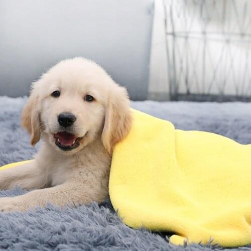Portable Pet Dog Towel Bath Bath Towel for Small Large Dogs Strong Absorbing Water Bath Pet Cat Magic Drying Towels Cleaning