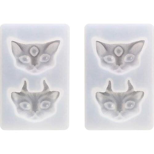 DIY Head Silicone Molds Resin Epoxy Casting Molds Including 2 Styles