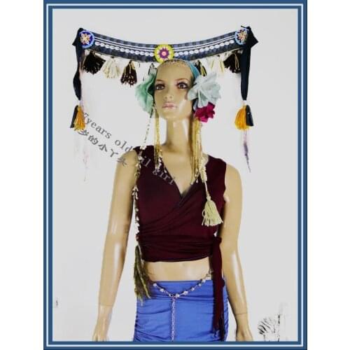 Belly Dance Top Modal Belly Dance Top Dance Wear Tribal Fusion H300