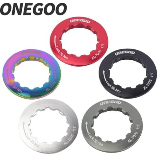 ONEGOO Bike Flywheel Locking Washer 11T 7075 Ultralight Aluminum Alloy MTB Road Bicycle Flywheels Locking Gasket Cycling Parts