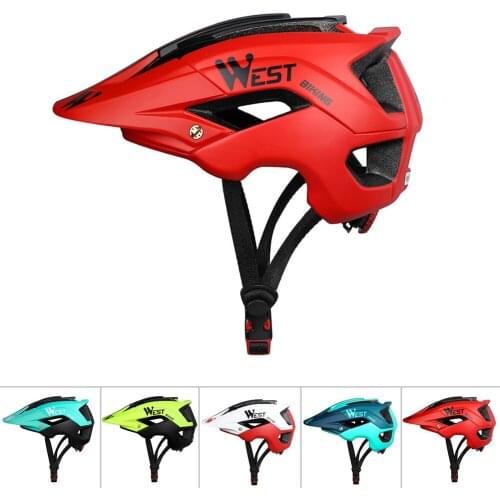 MTB Bicycle Helmet Riding Mountain Road Bike Safety Cap Sports Outdoor Cycling Bike Downhill MTB DH Cross Helmet Capacetes