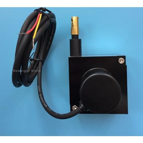 Pull rope displacement sensor Linear position sensor Pull wire potentiometer encoder 4-20mA 0-10V 0-5V Resistance Pulse Output