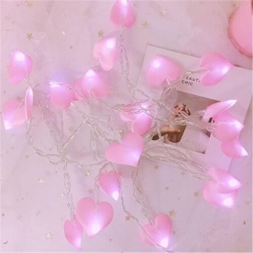 10 Leds Fairy Lights Love Led String Lights Garlands Christmas Decorations New Year Home Outdoor Decor Navidad Wedding Party DIY