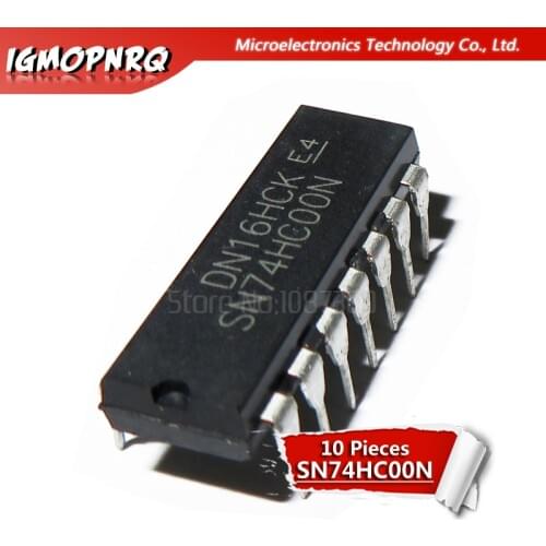 100PCS SN74HC00N DIP14 SN74HC00 DIP 74HC00 new and original IC