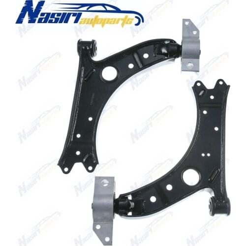 Both (2) New Front Lower Control Arm w/ Bushing for AUDI A3 VOLKSWAGEN EOS GOLF GTI JETTA R32 RABBIT 2005 2006 2007 2008-2012