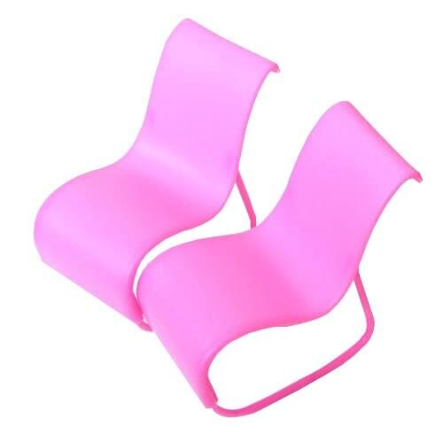 2pcs Dollhouse Miniature Furniture Rocking Chairs Birthday Gift Classic Furniture Toys for Children Kids Doll House Decortion