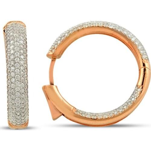 2020 New Fashion Women Girl Trendy Large Hoop Huggie Earrings Big Smooth Circle Earring Micro Pave Party Jewelry Hot Sale Aretes