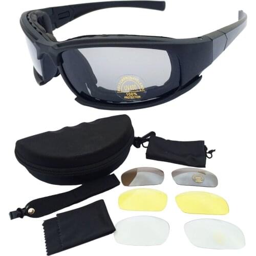 Army Fan X7 Goggles Bulletproof Shock-Proof Interchangeable Shooting Tactical Glasses Customizable Logo Processing