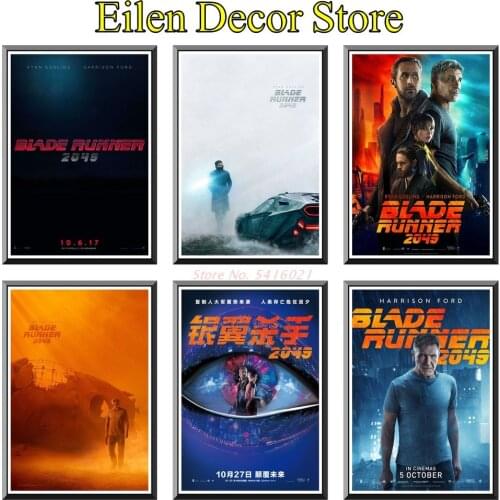 Blade Runner 2049 Movie Poster Art Printing Art Print Classics Decoration Posters & Prints Wallpaper Retro Poster 42X30cm